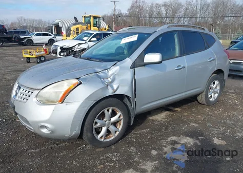 2010 Nissan Rogue Sl из США, поврежденный, VIN JN8AS5MT8AW018149